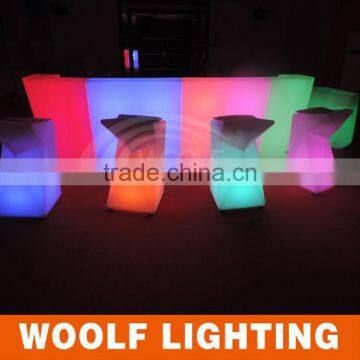 2015 Hot !!!RGB Color Changing Rechargeable Outdoor Waterproof Led Bar Table photo-4