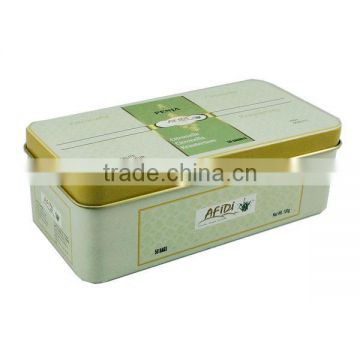 tea gift metal box