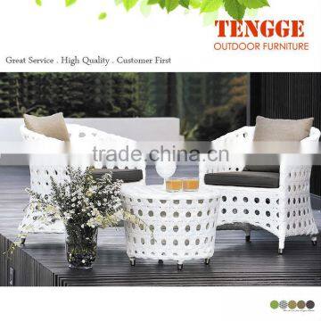 rattan coffee shop chairs and table furniture TG8076