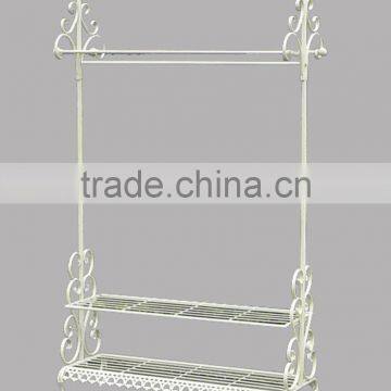 Powrlon Wrought Iron Decorative Folding Towel Racks PL08-34203