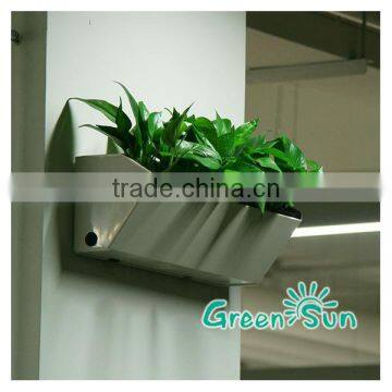 Dual Layer Vertical Garden Green Wall Module Artificial Hanging Wall for Plants Synthetic Grass Moss Turf Indoor Decor photo-5