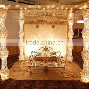 Wedding Mandap/indian Wedding Mandap Designs/crystal Stage photo-2