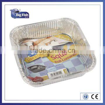 9" Square Foil Containers(3 Pack)