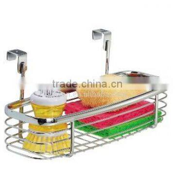 Wholesale Hanging Over Cabinet Door Metal Wire Kitchen Storage Basket photo-3