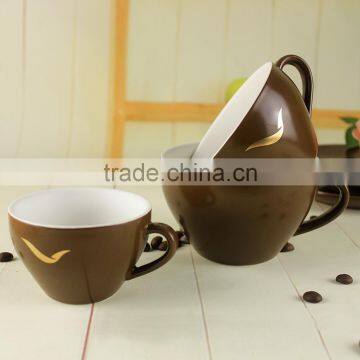 Royal Style Fine Bone China Tea Cup and Saucer and Coffee Cup Set photo-6