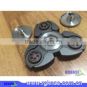 Metal Tri-Spinner High Speed Fidget Spinner Good Quality Hand Spinner Toy EDC Wind Finger Spinner photo-4