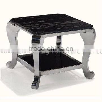 Stone Top Stainless Steel Small TeaTable photo-2