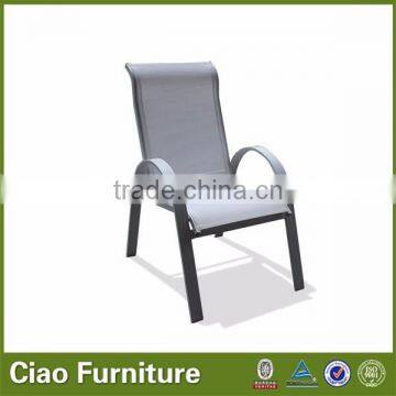 New Design Aluminum Frame Mesh Garden Chairs