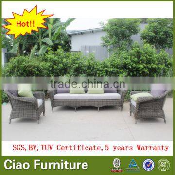 Latest modern sofa design rattan furniture living room sofa set