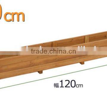 High Quality and Handmade Wooden Big Size Flowerpot