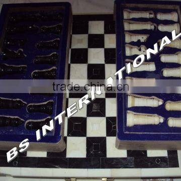 Camel Bone Chess Set