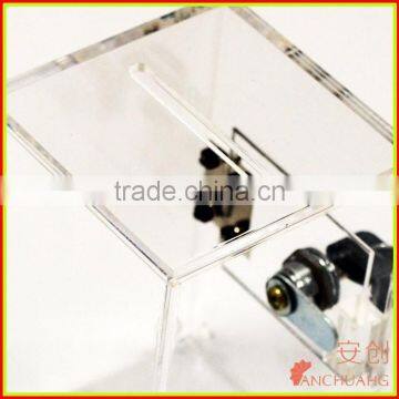 Wholesale Acrylic Donation Box/vote Box With Lock photo-3