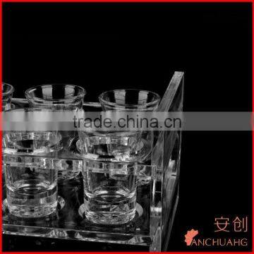 clear acrylic tea cup_acrylic cup holder