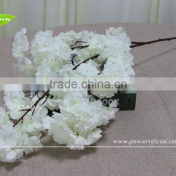 GNW BLB-CH1605017 Real Touch PU Flower Wholesale White Cherry Blossom for Wedding Decor photo-3