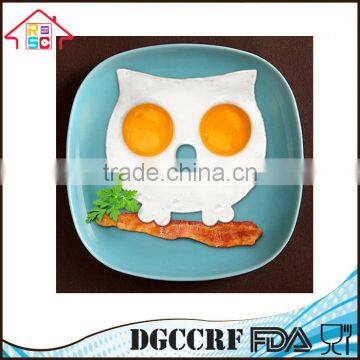 Silicone Owl Shaped Silicone Egg Ring, Eco-friendly Silicone Egg Cooking Mold photo-5