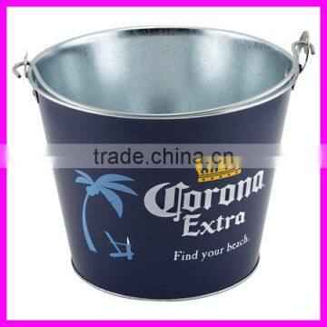 5L Ice Bucket Metal Drink Cooler Beverage Beer Holder photo-2