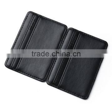 Magic Wallet PU Leather Money Clip With RFID-blocking in Various Designs photo-6