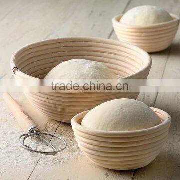 Rattan Bannetons, Rattan Proofing Baskets, Round Handmade Rattan Basket photo-3