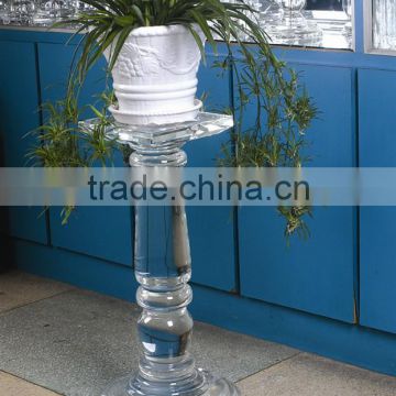 Glass Pillars Flowers Stand