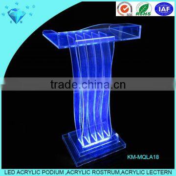Large High Quality Tawny Plastic Acrylic Church Podium Speaking Lectern Holder photo-3