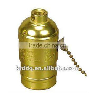 Wholesale Brass Only 3d Led E26 Table Lamp Bases With Switch photo-2