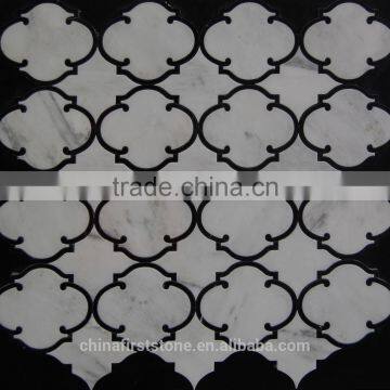 FSMT-593 Water Jet Marble Mosaic Tiles Philippines