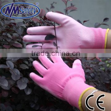 NMSAFETY PU1350 women's safety garden work gloves