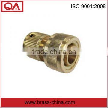 brass garden hose quick connector