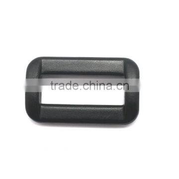 3/4" Stronger Square Ring Black Plastic, Rectangle Plastic Loop, Sewable Plastic Loop For Strap, Durable POM Loop For Bag photo-2