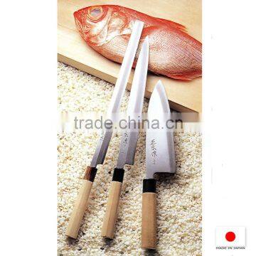 Durable kitchen item kitchen knife with razor-edge made in Japan