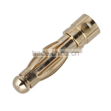 2.0MM 3.0MM 3.5MM 4.0MM 5.5MM 6.0MM male&female Gold Bullet Banana Connector plug for ESC Lipo RC battery motor