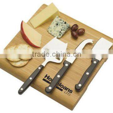 Made in China Cheese Board With Knife,fork,shovel