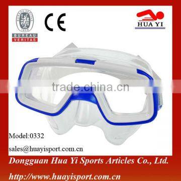 Watersport Fashionable Eyewear Junior Diving Goggles With Colored Frame