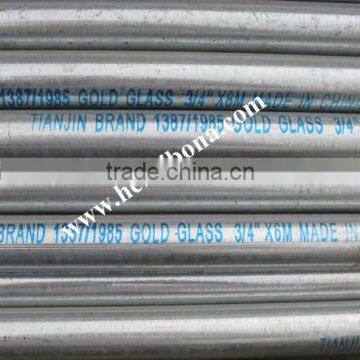 ERW Galvanized Carbon Steel Welded Pipes/tube ASTM A53 photo-4