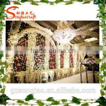 Latest Design Garden Suplies Artificial Green Grass Wall/ Flower Wall/ Vertical Grass Wall for Landscaping photo-4