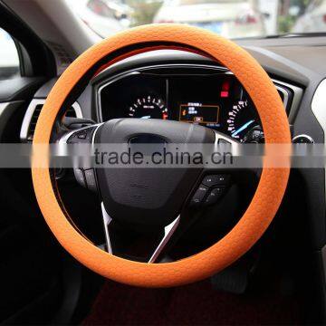 2017 High Quality New Design Silicone Steering Wheel Cover photo-3