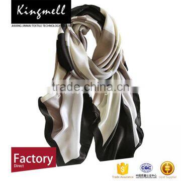 Custom-made New Design Digital Printing Silk Scarf photo-3