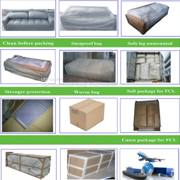 Living Room Genuine Leather Sofa photo-5