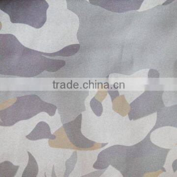 Cotton 220gsm water resistant camouflage canvas fabric