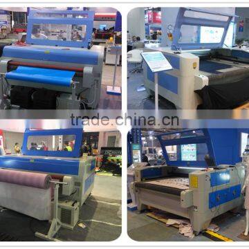 JQ 1610 Textile Fabric Leather Material Cutting Machine Automatic Camera Locating photo-2