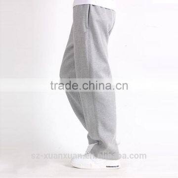 2016 Classic Solid Colour Mens Cotton Sports Track Pants photo-2