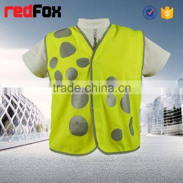 custom cheap high visibility child safety vest 3m