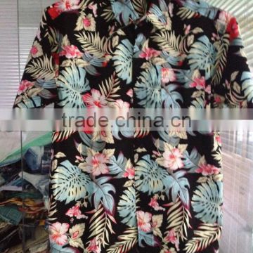 Men's printed Hawaiian shirt P57