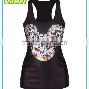 Mic key Mouse printing tank top