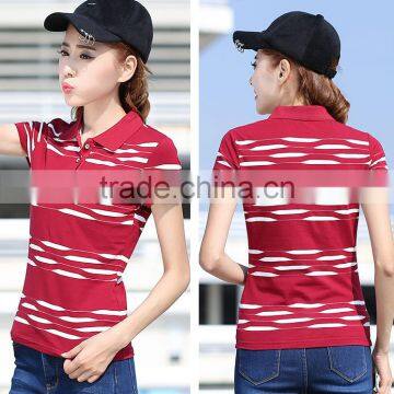 New Arrive Fashion High Quality Good Price Ladies Sports Polo Shirt Wholesale Polo T-shirt photo-4
