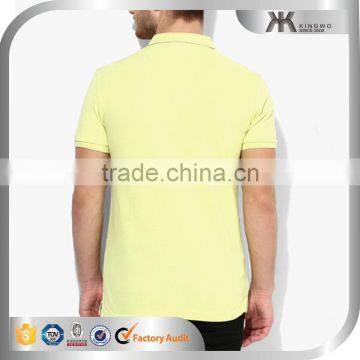 Solid Color Men Muscle Polo Shirt 100% Cotton Dri Fit Blank Polo T-shirts photo-2