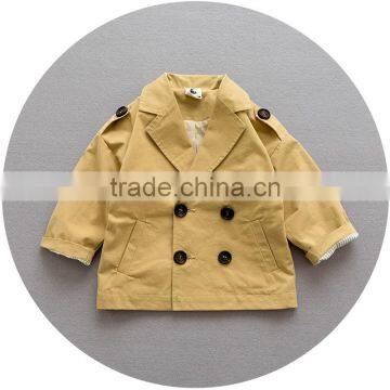 S17639A New Kids Wind Coats Children Outerwear Fashion Boys Coat photo-4
