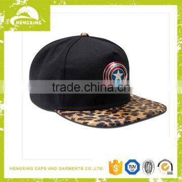 Snakeskin Python Leather Snapback Bulk Plain Snapback High Quality Blank Snapback Hats photo-5
