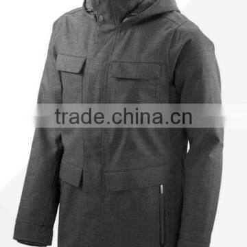 Mens Waterproof Breathable Promotion Windbreaker Jacket Softshell Jacket photo-2