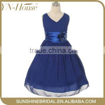 Free shipping fashion children girls dress baby kids birthday party dresses clothes with nice fabric wholesale